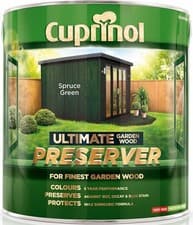 Image of Cuprinol Ultimate Garden Wood Preserver- All Colours - 1L and 4Litre