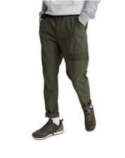 Image of Superdry Men's Utility Cargo Pants Colour Green Style # M7010026A Size W30/L34