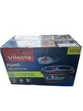 Image of Vileda H2PrO Spin Mop Bucket Set Dual Chamber 6L Clean & Dirty Water Technology