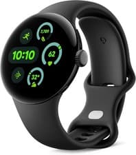 Image of Google Pixel Watch 3 Smartwatch - 4G - 45mm - Matte Black