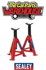 Image of Sealey AS5000 Axle Stands 5tonne Capacity per Stand 10tonne per Pair