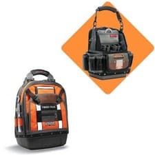 Image of Veto Pro Pac Tec Pac Hi-Viz Orange Backpack with Promotional SB-LD Tool Bag