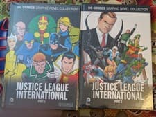 Image of 2 x DC Comics Books Justice League International: Parts 1 & 2. Eaglemoss 70 & 77