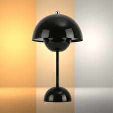 Image of Spherical Harmony Dual-Tone LED Table Lamp – Elegance & Versatile