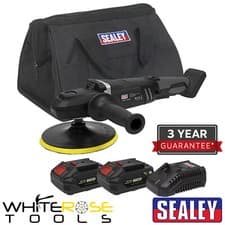 Image of Sealey Brushless Rotary Polisher Kit Ø180mm 20V SV20 Series - 2 Batteries