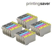 Image of 20 Ink Cartridge fit Non-oem For Epson T0615 T0715 16XL 18XL 29XL 8BK/4C/4M/4Y