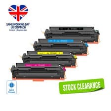 Image of MY CARTRIDGE 203A Printer Toner Cartridge Black + Color Replacement for HP 203 A