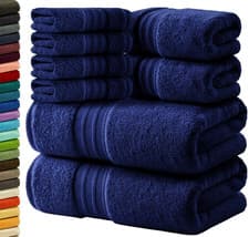 Image of Luxury Towel Set 800GSM Egyptian Cotton Face Hand Jumbo Bath Towels Bath Sheets