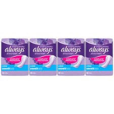 Image of Always Discreet Long Incontinence Pads Sensitive Bladder 10 count Pack of 4