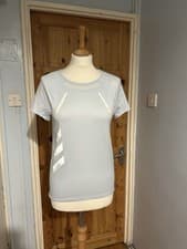 Image of Women's BNWOT ADIDAS Light Blue Light Running T-shirt, Size XS