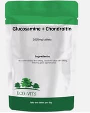 Image of Glucosamine + Chondroitin 2000mg Tablets – Joint Health & Mobility Support
