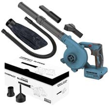 Image of 2-in-1 For Bosch 18V GBA Battery Brushless Handle Electric Blower Vacuum Cleaner