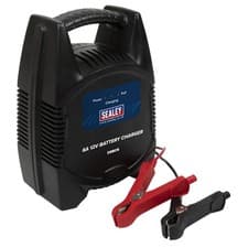 Image of Sealey Battery Charger 12V 6A 230V For Home and Light Workshop Use - DSBC6