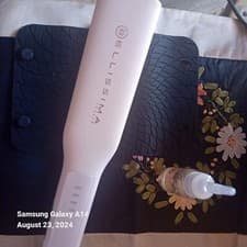 Image of Bellissima Steam Elixir Straightener, Straight Hair in One Pass Without Damage,