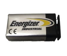 Image of Genuine Energizer 6LR61 Industrial Battery 9V Alkaline Battery