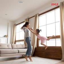 Image of Pair 6.5�/16.5Cm Ceiling Wall Mount Speakers 2-Way Midbass Woofer Speaker 1/2...