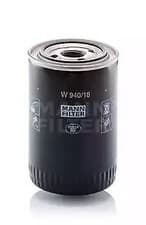 Image of x1 Mann-Filter Oil Filter W940/18 with one anti-return valve Made in UK