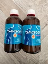 Image of Gaviscon Original Aniseed 500ml | Heartburn Relief X 2 BOTTLES!