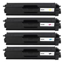 Image of 4 Compatible TN328 XL Toner Cartridges replacement Set for Brother Pritners