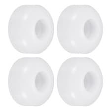 Image of 52mm Skateboard Wheel Street Wheels Cruiser Wheels Replacement 95A, White 4pcs