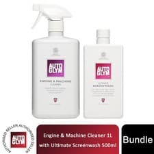 Image of Autoglym Ultimate Screenwash 500ml with Engine & Machine Cleaner 1L Set