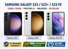 Image of Samsung Galaxy S23/ S23 FE/ S23 Plus 128GB/256GB 5G Android Unlocked Pristine A+
