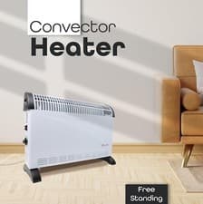 Image of Convector Radiator Heater with Adjustable 3 Heat Settings