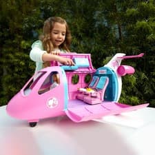 Image of Barbie Dream Plane with Pilot Doll Playset Free delivery all over UK