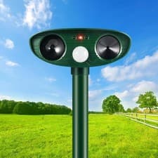 Image of Cat Repellent, Cat Deterrent for Gardens UK, Animal Scarer Ultrasonic