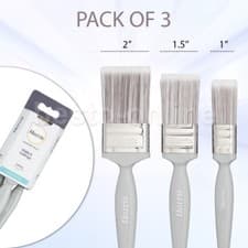 Image of Harris Paint Brushes Set 3/5 Pcs Professional Decorating DIY Emulsion Brushes