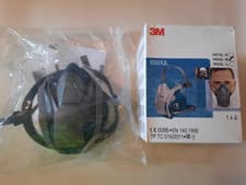 Image of 3M 6500 QL Mask Respirator Size Medium Half Face Mask Vapour Gas Dust 6502 6503