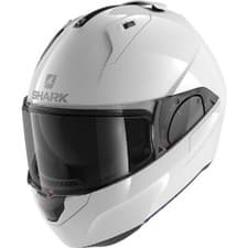 Image of Shark Evo Es Reversible Modular Motorcycle Helmet White TG XS