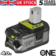 Image of 18V 4.0Ah Lithium Battery For Ryobi P108 One Plus RB18L50 RB18L40 P104 P105