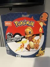 Image of MEGA CONSTRUX POKÉMON CHARMANDER SET BRAND NEW SEALED .