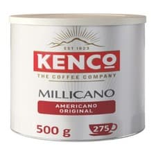 Image of Kenco Millicano Americano Original Instant Coffee Tin 500g - 275 Servings