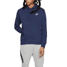 Image of Nike BV2654 Mens Hoodies Club Fleece Sportswear Pullover Long Sleeve Winter Top
