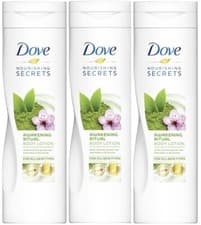 Image of 3 X Dove Body Lotion 250ml - Awakening Ritual (Matcha Green Tea & Sakura Blossom