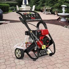 Image of Petrol Pressure Washer 7HP 3950 PSI Power Jet Cleaner Car Wash Machine +Gun Hose