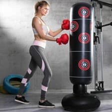 Image of Sport Heavy Duty Free Standing Boxing Punch Bag Kick Adults Kids Kickboxing MMA