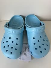 Image of Unisex Crocs Classic Blue Colour NWT UK Size m3 w4