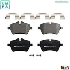 Image of BRAKE PAD SET DISC BRAKE 6014118 FOR NISSAN XTERRA PATHFINDER/III/VAN NAVARA
