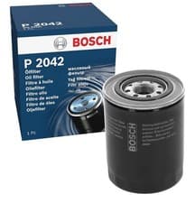 Image of Bosch P2042 Oil Filter 0986452042 New Genuine Car Engine Filter