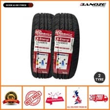 Image of 2 x 185/65R15 BANOZE X-Energi 88H Tyre M+S Brand New 1856515 - 185 65 15