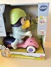 Image of VTech Bluey Scooter Time Bluey