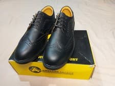 Image of Amblers Safety FS44 Black Brouge Safety Shoes Uk Size 11