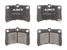Image of Front ABE C16008ABE Brake Pad Set, disc brake for DAIHATSU