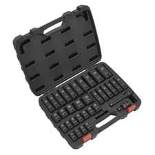 Image of Sealey AK5634M Impact Socket Set 34pc 1/2"Sq Drive Metric