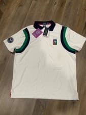 Image of Polo Ralph Lauren Shirt 2020 Wimbledon Championship Tennis Terry Cloth Mens Sz L