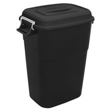 Image of Sealey Durable Refuse/Storage Bin 95L - Black - BM95