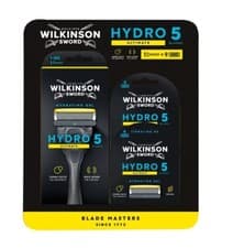 Image of Wilkinson Sword Hydro 5 Ultimate Razor Handle + 9 Blades Refill